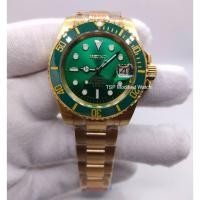 ราคา Seiko Mod Submariner Luxury Gold Green (20993471137)
