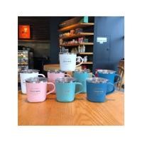 ราคา แท้! TYESO MUG แก้วกาแฟ ขนาด 9oz/10oz (260ml/300ml) มีหูจับในตัว พร้อมฝา แก้วเก็บความร้อน เย็น (25527720625)