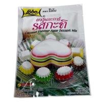 ราคา ผงวุ้น อะการ์ รสกะทิ ตราโลโบ Lobo Coconut Flaour Agar Desert Mix 60g 1ซอง/บรรจุปริมาณ 60g ราคาพิเศษ สินค้าพร้อมส่ง (20160357464)