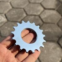 ราคา COG FIXIE 17T FIXED GEAR GIR 17 T STEEL IRON CHROME SILVER GEAR THREAD (29237936180)