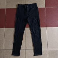 ราคา Uniqlo heattech สกินนี่สูง กางเกงยีนส์สีดํา 088 (41923881467)