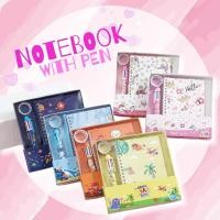 ราคา Kids Notepad พร้อมปากกาลูกลื่นการ์ตูนคู่มือชุดปากกากล่อง Memo Book Dairy Notebook นักเรียนวันเกิดน่ารัก (51752438416)