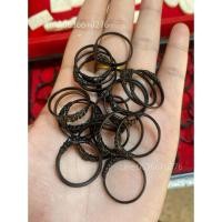 ราคา แหวนหางช้าง แหวนสายเดี่ยวถักหัว หางช้างแท้ 100% (45354333030)