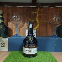 ราคา ST-Remy VSOP ขวดไวน์ต่างประเทศ Made in France 700ml สําหรับตั้งโชว์ตกแต่งใหม่ 99% (ขวดเปล่า) (55804465199)