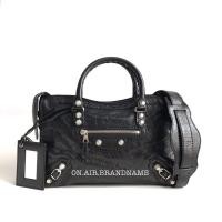 ราคา New balenciaga g12 city small ดำหมุดเงิน หายากนะคะ (1583110669)