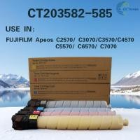 ราคา CT203582 / CT203583 / CT203584 / CT203585 หมึกเทียบเท่า FUJIFILM AP C2570/C3070/C3570/C4570/C5570 (52406606108)
