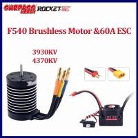 ราคา Surpass Hobby Rocket F540 กันน้ํามอเตอร์ไร้แปรง 60A ESC T/XT60 ปลั๊กสําหรับรถ RC 1/10 Wltoys Tamiya Axial 1/12 12428 Redcat (26273873940)