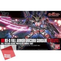 ราคา HGUC 1/144 FULL ARMOR UNICORN GUNDAM (DESTROY MODE/RED COLOR VER.) HG (4132922140)