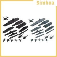 ราคา [SIMHOA] 17 ชิ้นเรือทหารเรือเรือทหารเรือชุดของเล่นและเรือจัดหาพร้อมเครื่องบินโมเดลขนาดขนาดเล็กสําหรับชายหญิง 14 ปีขึ้นไปเด็กผู้ใหญ่ (47556733216)