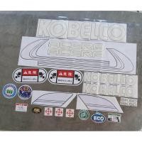 ราคา SK60-5 สติ๊กเกอร์ ติดรถแม็คโคร สติ๊กเกอร์รอบคัน รถแม็คโคร โกเบ SK60-5 Super แบคโฮ รถขุดดิน รถตัก (43952552940)