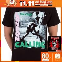 ราคา เสื้อวง The Clash วงร็อค งานทัวร์ วินเทจ เดอะแคลช RCM255 (17704024706)