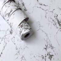 ราคา วอลเปเปอร์ลายหินอ่อนสีขาว ขนาด 9Mx45CM (48402767850)