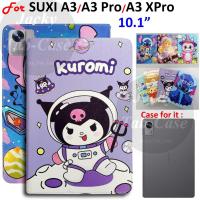 ราคา สําหรับ SUXI A3 Pro 10.1 "โป๊กเกอร์PadรูปแบบPUหนังSUXI A3 XPro 10.1 นิ้วแท็บเล็ตแม่เหล็กFlip Stand Cover (46954241988)