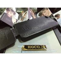 ราคา iPhone 4/4S Leather Case เคสหนังแท้ HOCO ฝาพับ (13891360182)