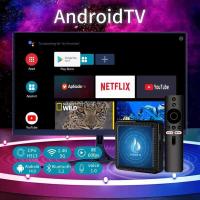 ราคา ▥ Media Player Set Top Box Android 14.0 Voice Remote รองรับ Netflix Youtube 2.4/5G Wifi 8K Blue (40615442039)