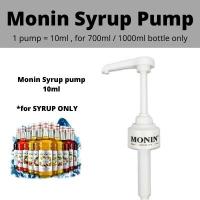 ราคา MONIN SYRUP PUMP (SCREW) 10ML สําหรับขวด SYRUP 700ml/ 1000ml เท่านั้น (47805424857)