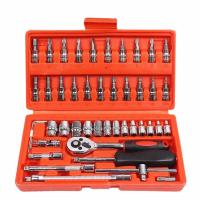 ราคา UNITBOMB ชุดเครื่องมือประแจและบล็อก 46 ชิ้น 46-Piece Socket Set - สีส้ม (5951644071)
