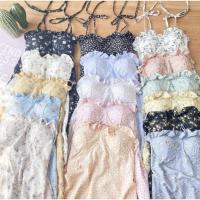 ราคา ชุดเดรสสาวอวบเสื้อผ้าคนอ้วน เสื้อผ้าสาวอวบ ชุดเดรสสาวอวบน่ารัก อก38-50นิ้ว (22281248300)