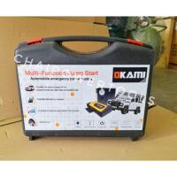 ราคา เครื่องจั๊มสตาร์ทรถยนต์​ เติมลม เพาเวอร์แบงค์ ยี่ห้อ​OKAMI (2188991715)