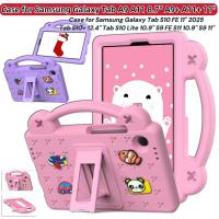 ราคา การ์ตูน EVA กรณีแท็บเล็ตสําหรับ Samsung Galaxy Tab A11 A9 8.7" A11+ A9+ Tab S10 Lite 10.9" 2025 Tab S10 FE 11 "2025 S11 พร้อมที่จับ (41968027733)