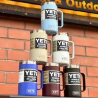 ราคา แก้วเก็บอุณหภูมิ YETI RAMBLER 24OZ MUG WITH MAGSLIDER LID ของแท้ (24865016579)