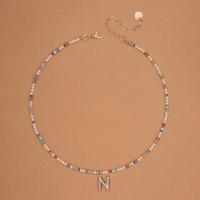 ราคา N RAINBOW BEAD NECKLACE (24787211551)