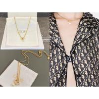 ราคา ของแท้ คริสเตียน Dior Petit ซีดีสร้อยคอลูกปัดเรซินสีขาว (24802612028)