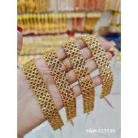 ราคา #เลทข้อมือ น้ำหนัก3บาท ✅ผลิตจากบล็อคทองแท้เยาวราช✅งานตะขอนิ่มบิดง่าย✅เคลือบทองหนา5ระดับ✅ไม่ลอกดำ (13318611820)