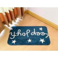 ราคา พรมเช็ดเท้า (ผืนใหญ่) สีน้ำเงินลายวินเทจ มือสองสภาพดี สินค้าญี่ปุ่น-เกาหลีแท้ (27355103408)