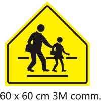 ราคา ป้ายเขตโรงเรียน ป้ายเตือน,ป้ายจราจร,ป้ายสะท้อนแสง (47307077517)