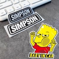 ราคา SIMPSON มอไซ สกูตเตอร์ สติ๊กเกอร์ สะท้อนแสง หมวกกันน๊อค โช๊คหลัง กันน้ำ บังโคลน ตกแต่งรถ PCX Giorno (26609638343)