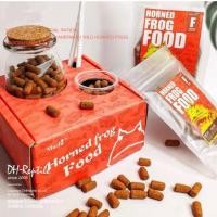 ราคา อาหารกบ Macfn สำหรับกบฮอร์นฟรอก สารอาหารสูง มีส่วนผสมของโปรไบโอติก Bacillus subtilis ซึ่งช่วยในการย่อยอาหาร ฮอร์นฟรอก (20208095917)