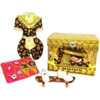 ราคา สไตล์แบรนด์ดัง Lucky Boy-Gumantong/Gumanli/Aikaitiantong/Golden Boy Baby Vow Offering Clothes Bed Shoe Cover set (40756932566)