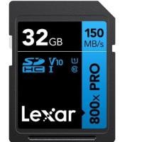 ราคา Lexar SD Card 32GB BLUE Series 800x PRO 150MB/s SDHC (24337656686)