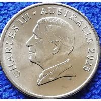 ราคา เหรียญ​ ออสเตรเลีย​ Australia, 5​ Cent​s, (รุ่น​ใหม่​Charles III), ​ #​0260, ไม่​ผ่าน​ใช้​ UNC​ (43864858685)