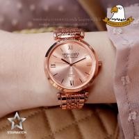 ราคา AMERICA EAGLE นาฬิกาข้อมือผู้หญิง สายสแตนเลส รุ่น AE110L – PINKGOLD/PINKGOLD (4997271591)