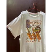 ราคา เสื้อยืดขาวมือสอง ป้าย anvil น้ำเงิน ลายดนตรีแจ็ส (44467495643)