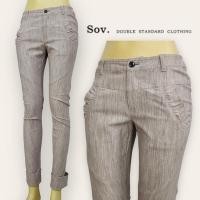 ราคา Sov. DOUBLE STANDARD CLOTHING Pants Made in japan ผ้าสเปนเดกยืด ผ้าดี๊ดี หนากลางๆ ใส่สบาย (22180376714)