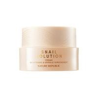 ราคา NATURE REPUBLIC Snail Solution Cream 52ml / Brightening & Wrinkle Improvement Cream (24686544002)