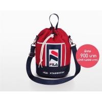 ราคา [แท้]Starbucks FILA Bucket Bag กระเป๋าสตาร์บัคส์คอลเลคชั่นฟิล่า (24737509830)