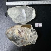 ราคา (B3) 491 กรัม หินควอตซ์ใส จากธรรมชาติ (Clear Quartz, Crystal Quart,เคลียควอตซ์) แร่ดิบ หินหายาก หินสะสม (45850254396)