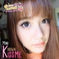 ราคา คอนแทคเลนส์ Kitty kawaii รุ่น Mini Kiss me Brown (7736512667)