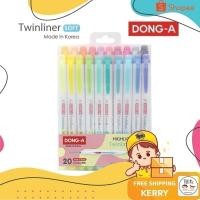 ราคา ปากกาเน้นข้อความ Twinliner แบบเซ็ต 12 สี และ 20 สี (2477774906)