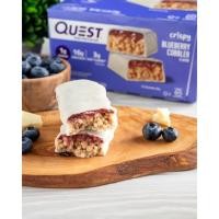 ราคา Quest Nutrition Hero Protein Bar Crispy Blueberry Cobbler 60g./1Bar ฮีโร่ โปรตีนบาร์ บลูเบอรี่ คอบเบิ้ล อบกรอบ (23233478801)