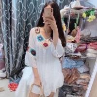 ราคา เดรสโบฮีเมี่ยน เสื้อโบฮีเมี่ยน เดรสไปทะเล เดรสชิลๆ (6036990073)