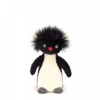 ราคา ตุ๊กตาเพนกวิน Ronnie Rockhopper ร็อคฮอปเปอร์ คิ้วเหลือง เท่ นุ่มนิ่ม (26343909296)