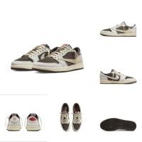 ราคา ของแท้ 100% Travis Scott x Air Jordan 1 Low OG รองเท้าผ้าใบลําลอง สําหรับผู้ชาย ผู้หญิง DM7866-162 (25631589248)