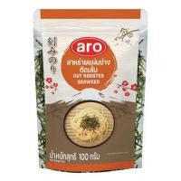 ราคา Aro เอโร่ สาหร่ายแผ่นย่างตัดเส้น 100 กรัม สาหร่ายเส้น สาหร่าย (26103382662)