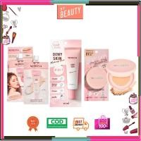 ราคา [1กล่อง/6ซอง] เมอร์เรซกา ดิวอี้ สกิน เมคอัพ เบส เอสพีเอฟ 50/พีเอ+++ Merrezca dewy skin makeup base/แป้งพัฟดิวอี้ 5g. (14930890754)