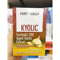 ราคา Nutrakal Kyolic Formula garlic 200 นูทราแคล ไคโอลิค กระเทียมบ่มสกัด 600 mg 30 แคปซูล (830004452)